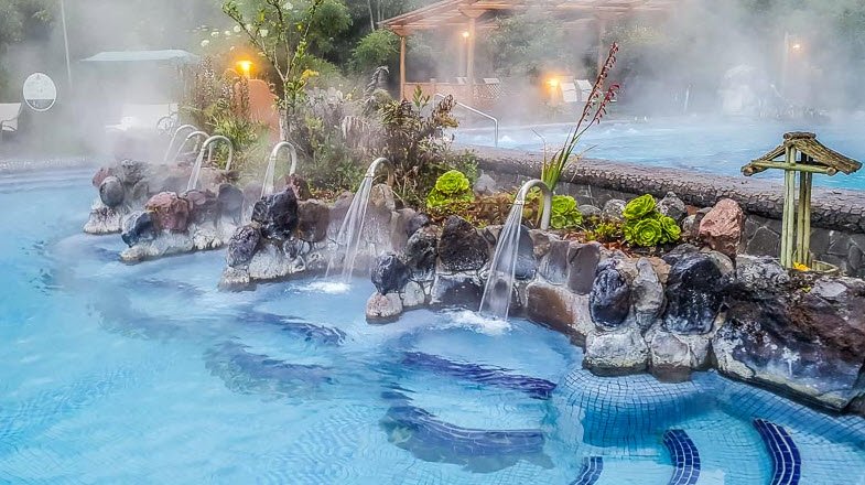 Papallacta Hot Springs, Napo Province, Ecuador